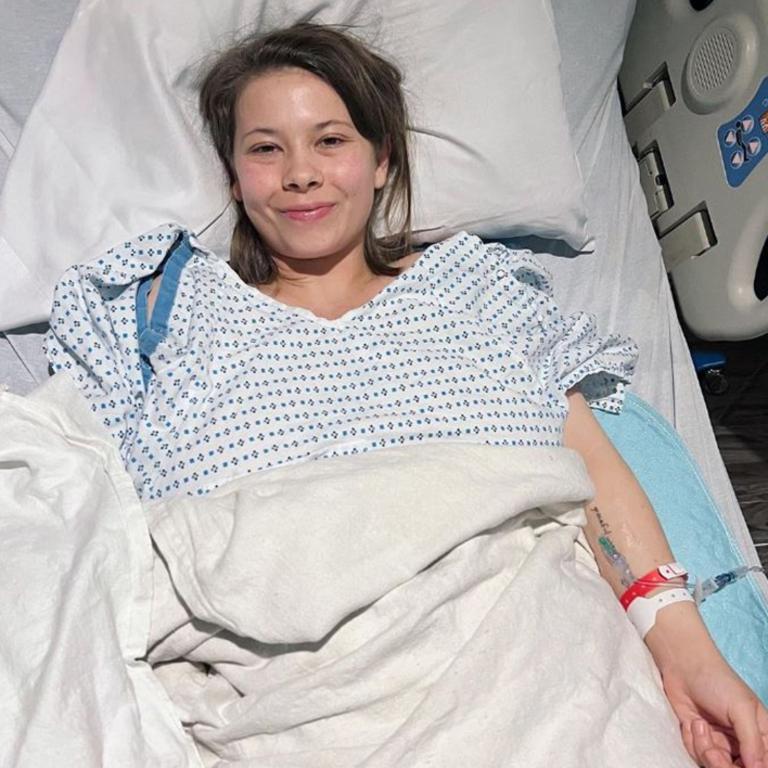 Bindi Irwin shared in March that she’d undergone surgery for endometriosis. Picture: Instagram