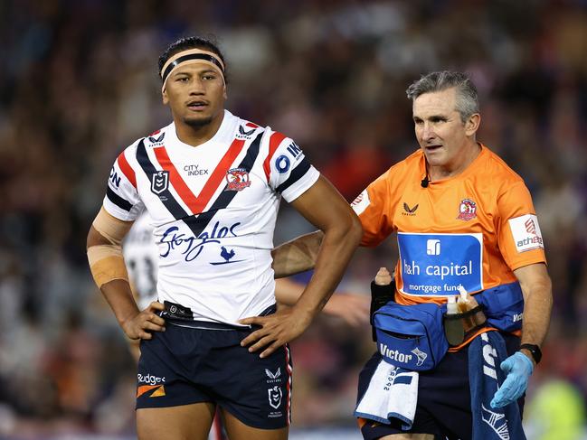 The Roosters had given Sitili Tupouniua permission but could re-evaluate their position. Picture: Getty Images