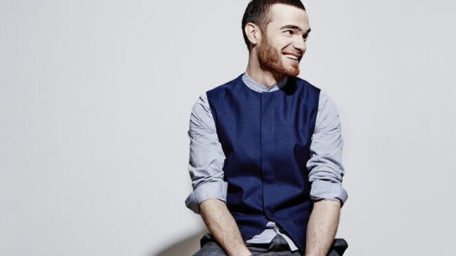 Justin Time ... Elnur Huseynov is getting his Timberlake on at Eurovision: Picture: Magnus Ragnvid