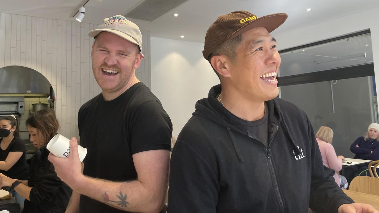 Tilted cafe owners Jon Sewell and Steven Bae have brought their energy to Carmen Drive.