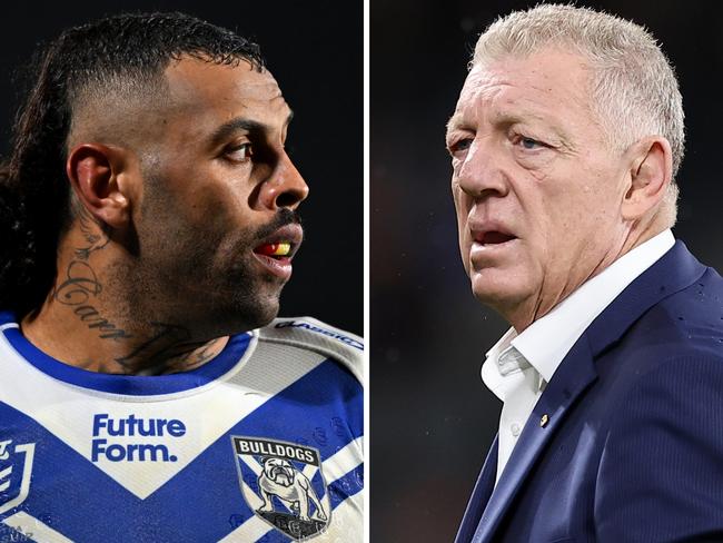 Josh Addo-Carr and Phil Gould.