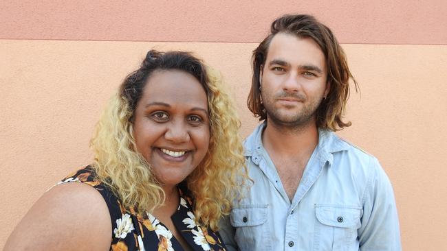 Centralised Ambassadors Elaine Crombie, SA, and Dylan River, NT. Picture: ALYCE MOKRZYCKI