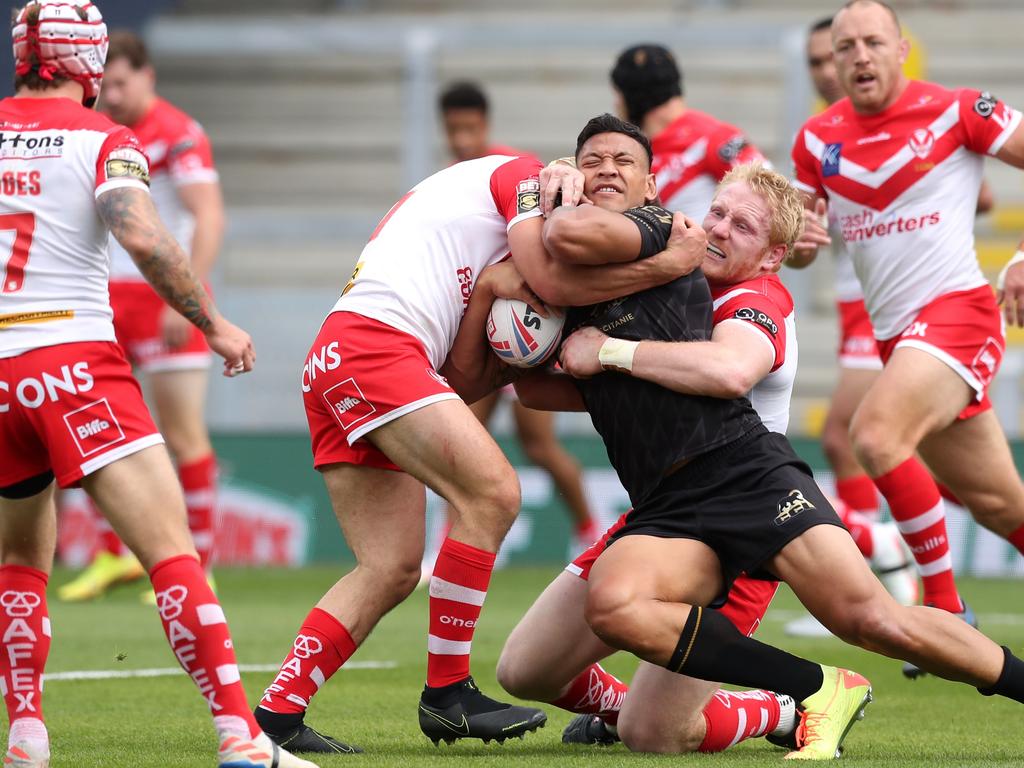 Folau endured a rough return to the field as Catalans suffered a heavy loss.