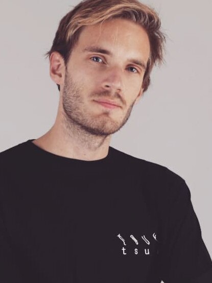 PewDiePie has the most-followed channel on YouTube. Picture: Instagram