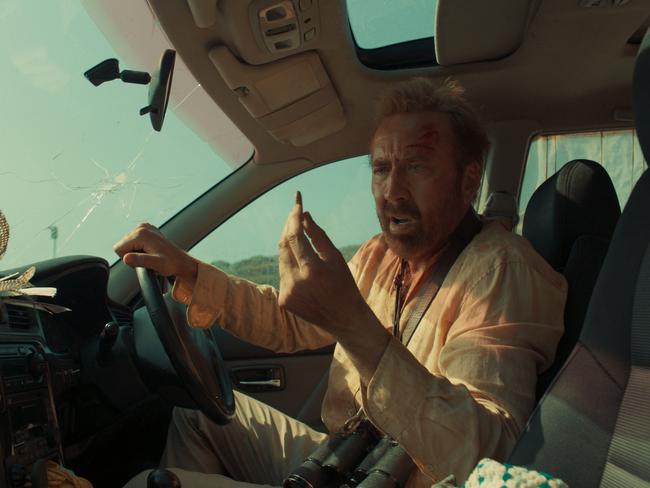 Nicolas Cage is a man on the edge in The Surfer.