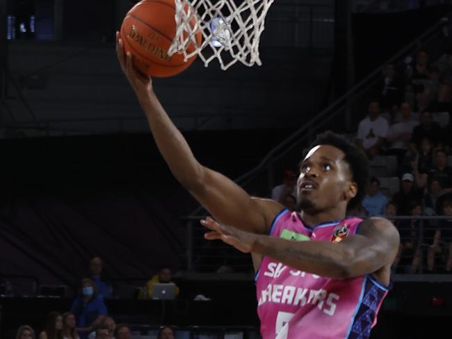 Barry Brown Jr and the Breakers may surprise opponents this season after a last place finish last season. Picture: Darrian Traynor/Getty Images