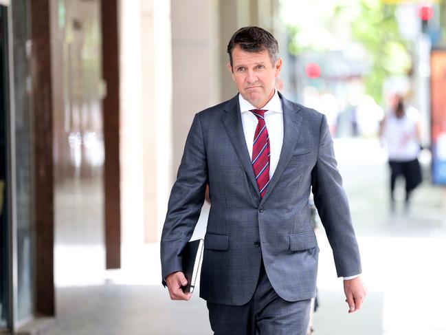 Former Premier Mike Baird defended the mergers, saying amalgamated councils and the NSW government still had the “opportunity” to mandate efficiencies. Picture: NCA NewsWire / Damian Shaw