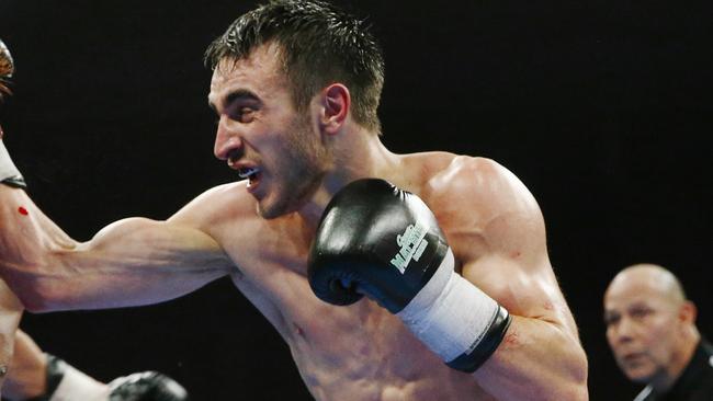 Jason Maloney lost a controversial split decision against Manny Rodriguez. Picture: Michael Klein