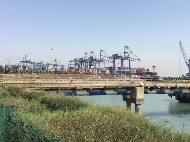 Mundra Port, operated by Adani Group.