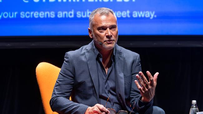 Stan Grant appearing at the Sydney Writers Festival in 2023. Picture: Jacquie Manning