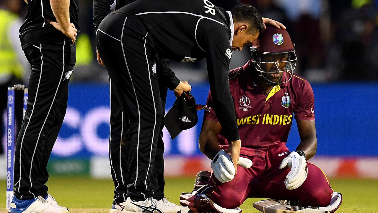 Carlos Braithwaite video: West Indies v New Zealand, Cricket World Cup ...