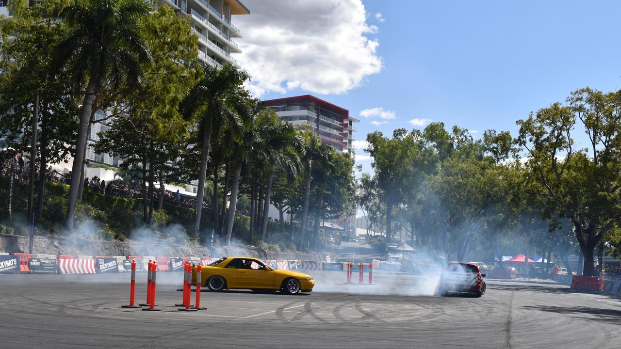 Drifting at Rockynats 2022 on Sunday April 17.