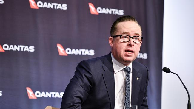 QANTAS CEO Alan Joyce. Picture: NCA NewsWire/Flavio Brancaleone