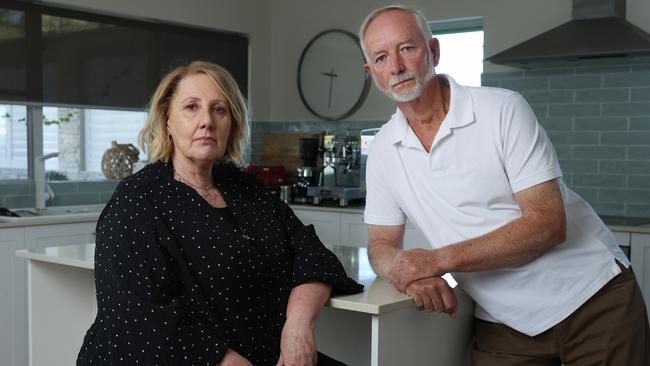 Michelle and Andy Read, the brother of the missing Bronwyn Winfield. Picture: John Feder