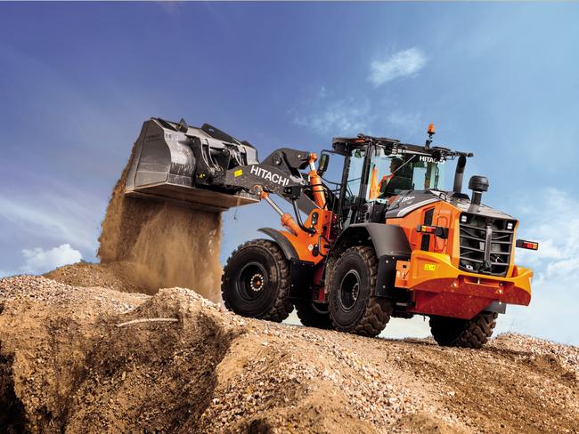 The new ZW-7 wheel loader range from Japanese manufacturer Hitachi maximises cabin comfort.