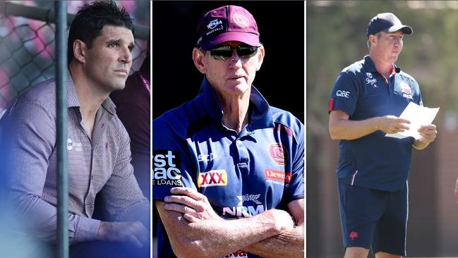 Trent Barrett and Wayne Bennett could be on the move … what about Trent Robinson?