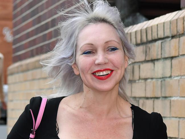 Zali Burrows, lawyer for Salim Mehajer, is seen leaving Burwood Court in Sydney, Tuesday, June 4, 2019. (AAP Image/Joel Carrett) NO ARCHIVING