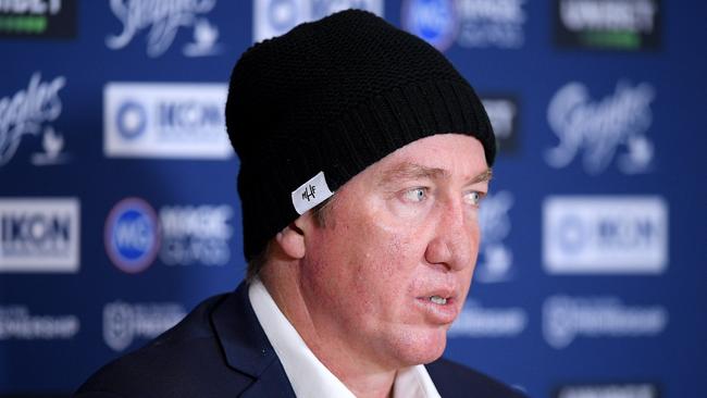 Trent Robinson understands coaches should try to help make their players better. Picture: AAP.