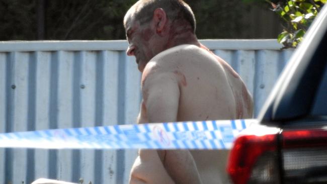 Mark John Walters was arrested at the scene where he was found covered in his victim’s blood. Picture: Limestone Coast Community News