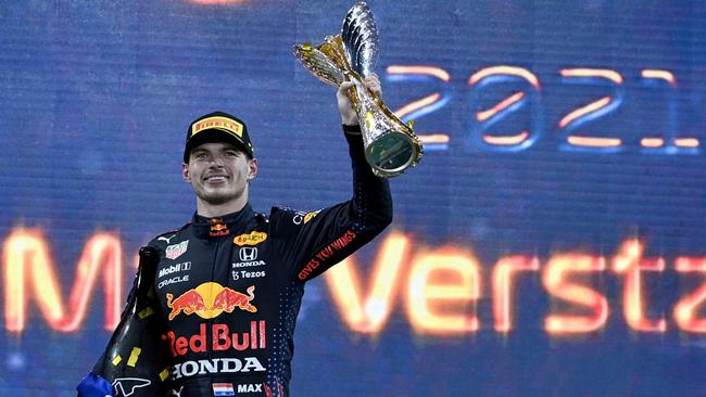 Red Bull's Dutch driver Max Verstappen, the 2021 Formula One world champion. Picture: AFP