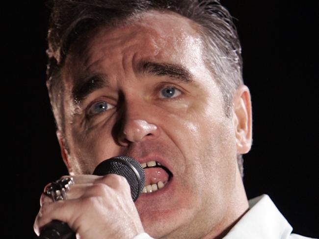 British singer and songwriter and the former frontman for The Smiths, Morrissey performs at the Bank of America Pavilion in Boston, in this 26/06/2007 file photo.