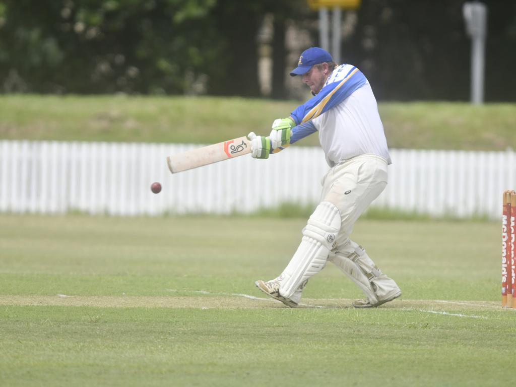 Action in NCCC Premier League between Harwood and Sawtell at Harwood Oval. Photos: Adam Hourigan