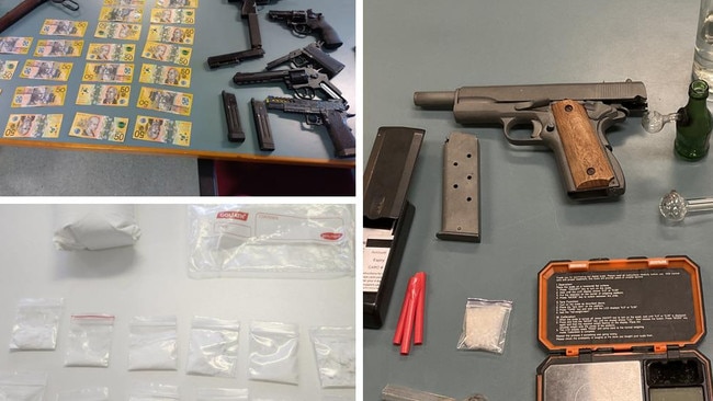 Cash, cocaine, firearms: Detectives bust alleged trafficking network