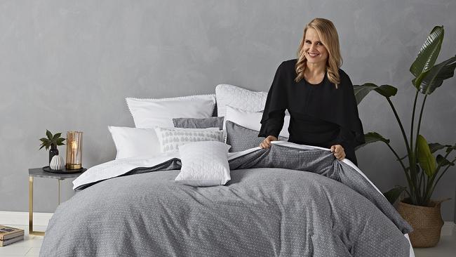 Shaynna Blaze has launched a new homewares line through Harris Scarfe.