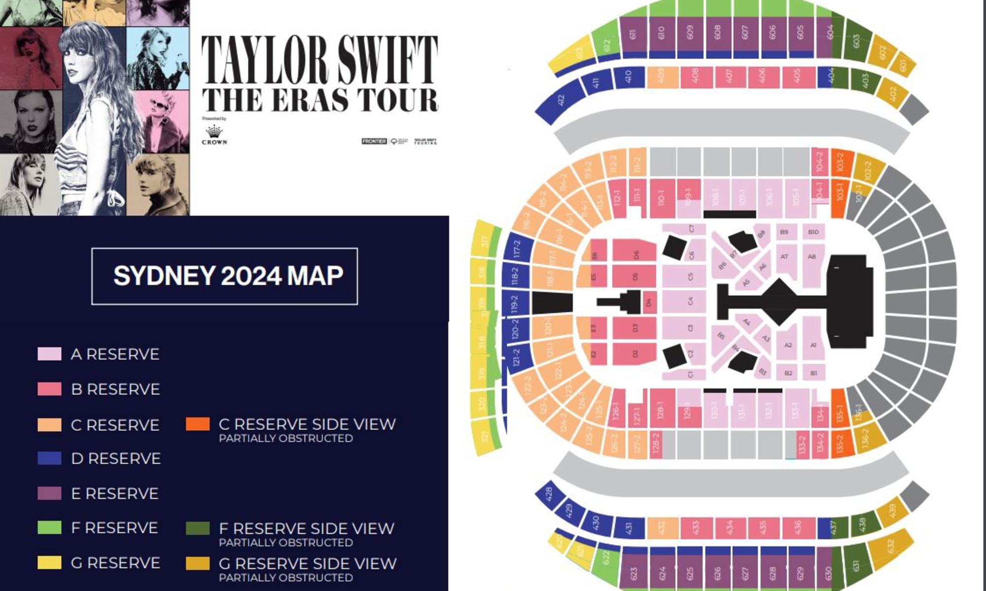 Side view seats will be available at the Sydney shows.