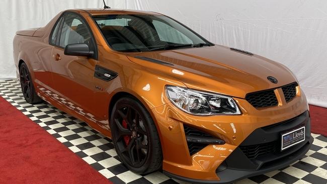 No longer a record holder - the 2017 Holden HSV GTSR W1 Maloo Ute which went for more than $1 million just a few weeks ago.