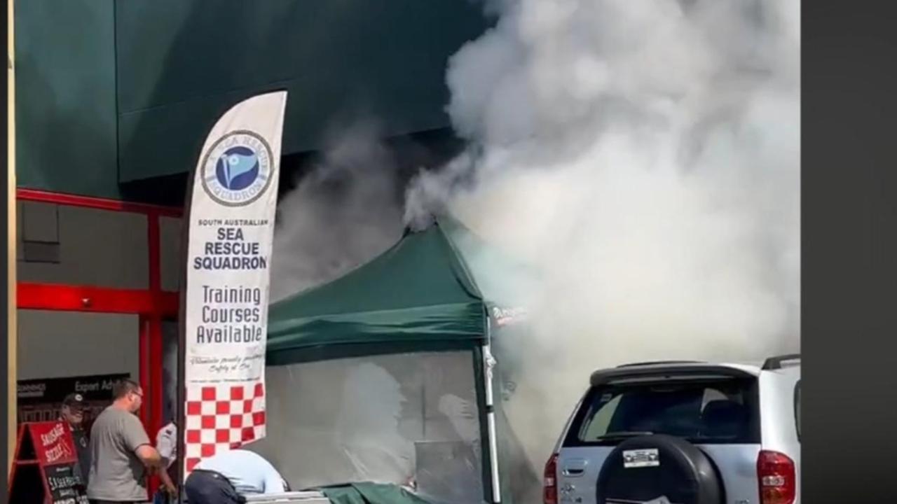 BBQ explosion at Bunnings sausage sizzle - news.com.au