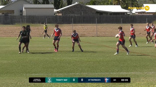 Replay: Cowboys Challenge round 2 - Trinity Bay SHS v St Patrick's College