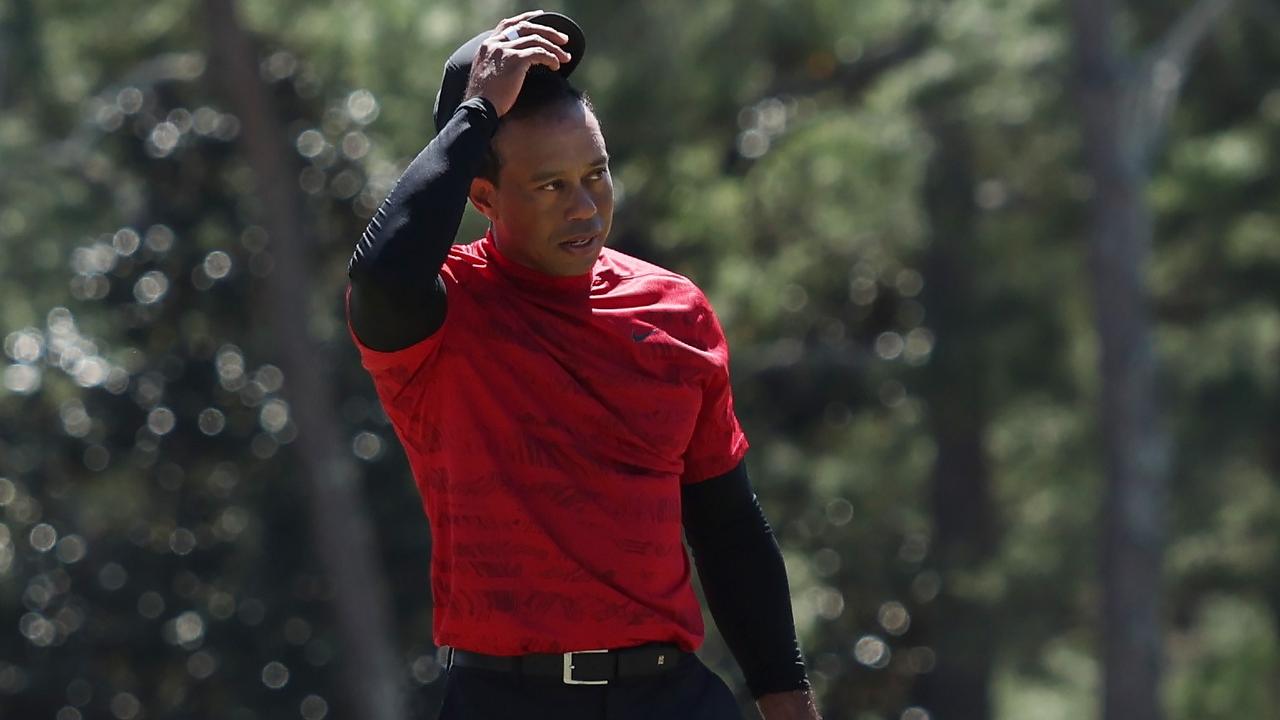 Masters 2022 Tiger Woods, score, crowd, ovation, video, reaction