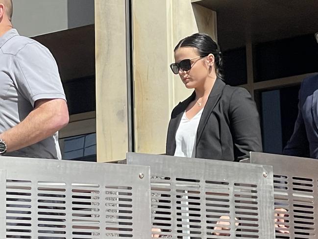 Tasmania Police constable Cassandra Joy Richardson, 26, has been charged with negligently causing the roads deaths of mother and son, Teresa and Jim Brown, at Penna on May 10, 2022. Picture: Amber Wilson