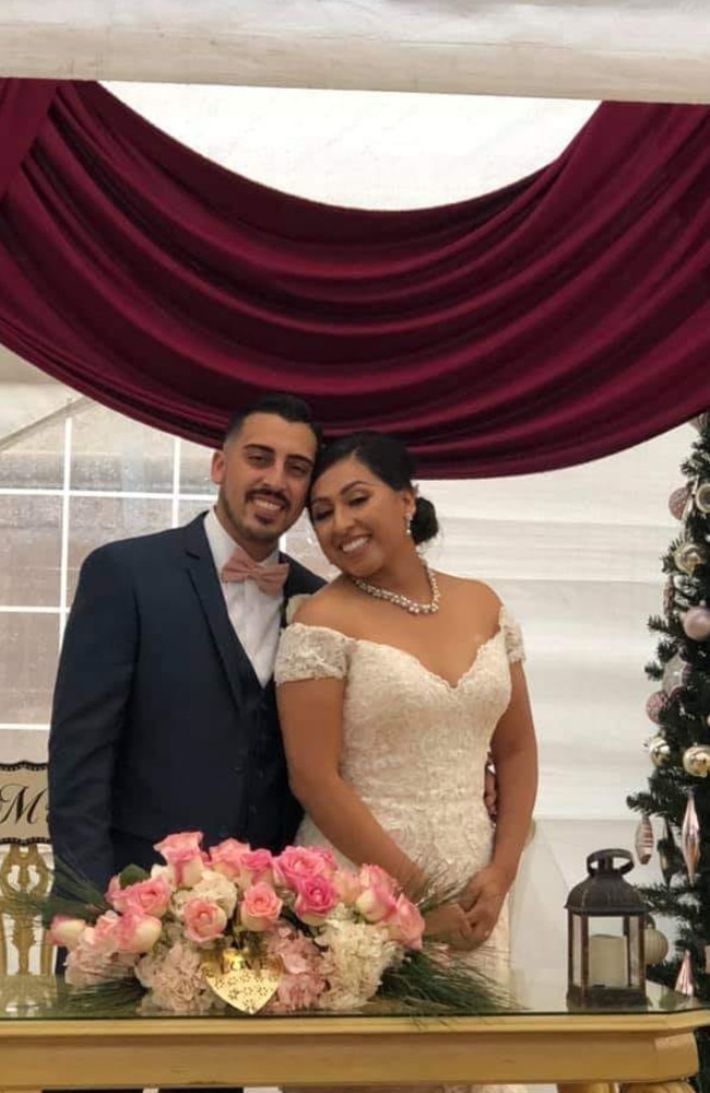 Joe Melgoza was celebrating his wedding day when tragedy struck. Picture: Facebook