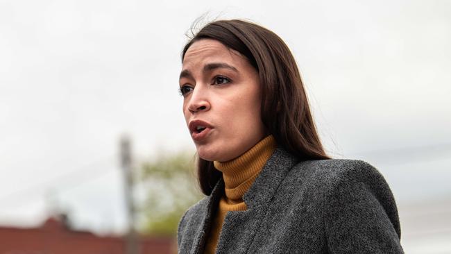 How long will it take the movement represented by Alexandria Ocasio-Cortez to become frustrated by the failure to implement a radical agenda? Picture: AFP