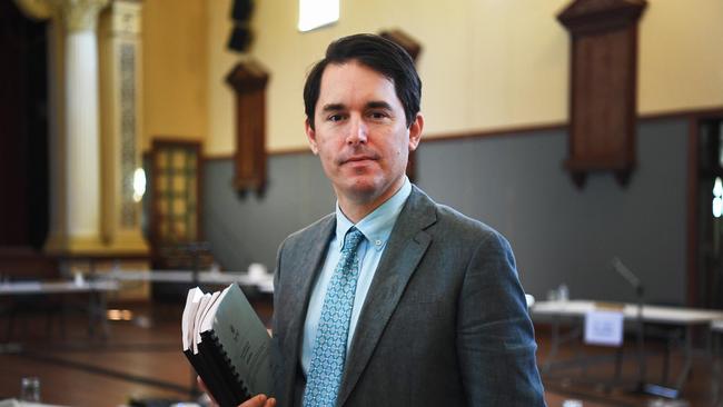 Fraser Coast Mayor George Seymour after a council budget meeting. Photo: Cody Fox