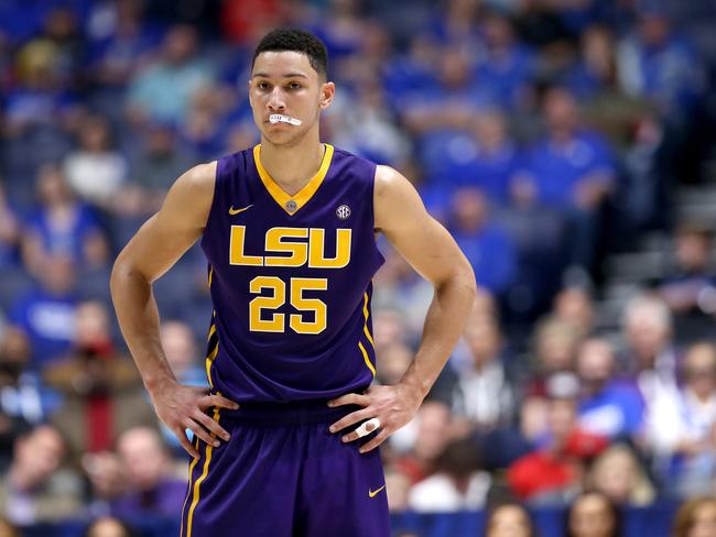 It was an unhappy year at times for Ben Simmons at LSU.