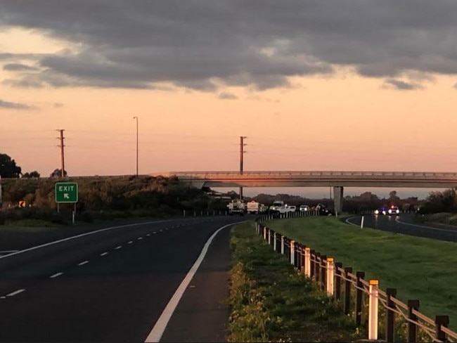 The Northern Expressway is closed in both directions after a serious crash.