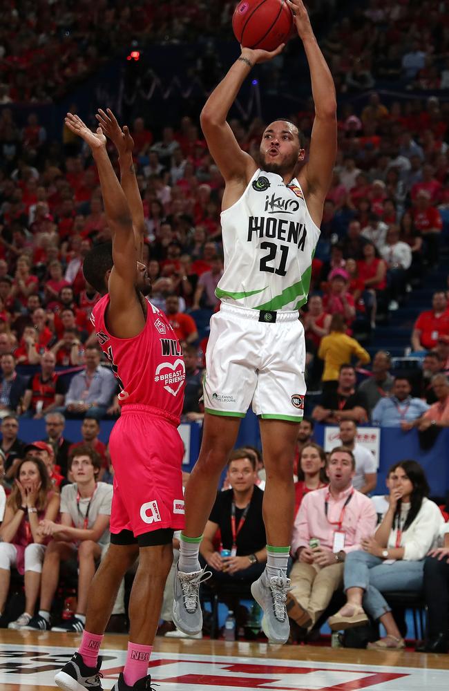 Kendall Stephens of the Phoenix. (AAP Image/Gary Day)