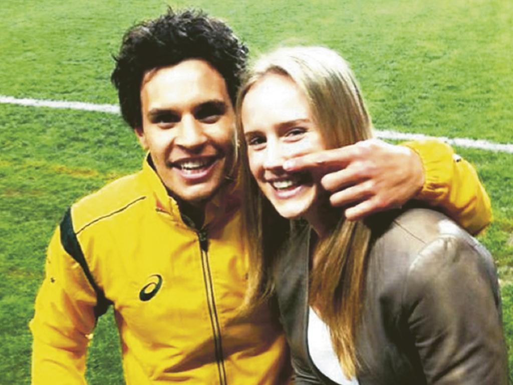 Ellyse Perry and husband Matt To’omua