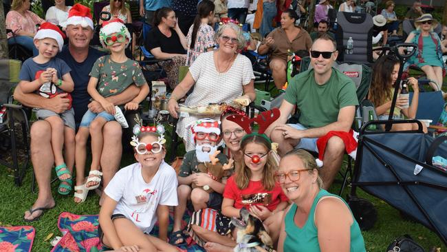 Crowds gather at the 2023 Buderim Community Carols.