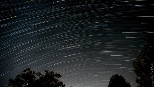 The meteor shower occurs when the earth moves through the dust and debris of an asteroid called 3200 Phaethon. Picture: Paul Balfe