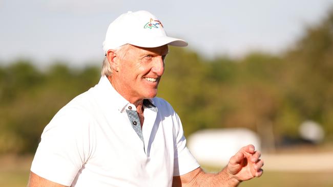 Greg Norman.