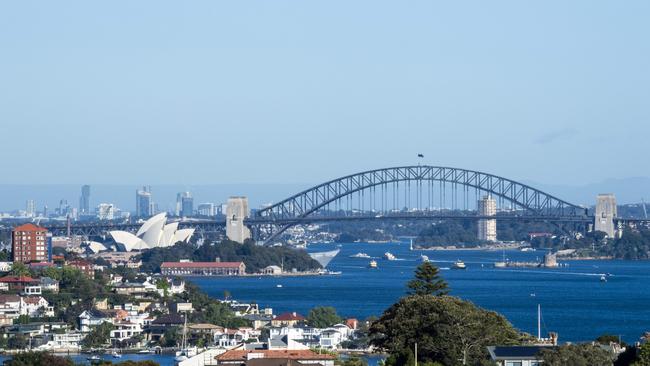 Northern parts of Sydney are at heightened risk of fire and smoke. Picture: NCA NewsWire / Monique Harmer