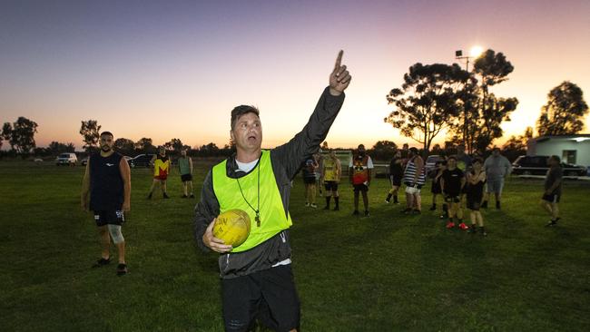 Shane Crawford is helping save the Ardmona Cats. Picture: David Caird