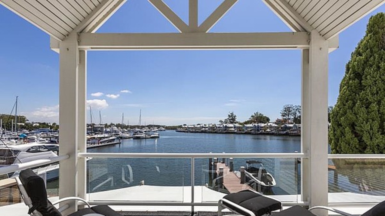 The house at The Parkway, Sanctuary Cove, owned by Robert and Janice Buttner.