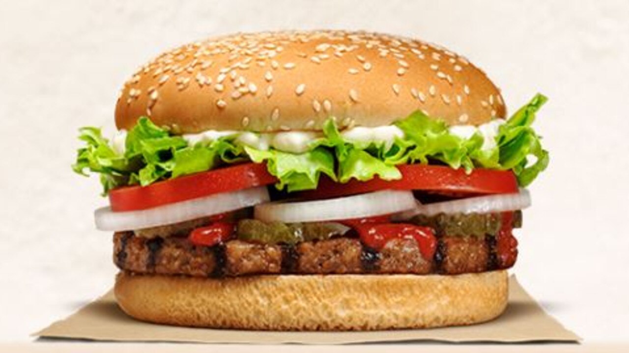 Burger King has started selling a meat-free burger in New Zealand, but it’s not okay for vegetarians and vegans. Picture: Burger King website