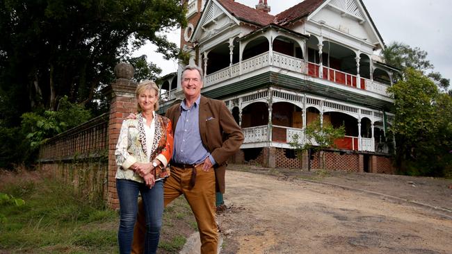 Steve and Jane Wilson are set to begin the renewal of Lamb House as the property’s new owners. Photo: Steve Pohlner.