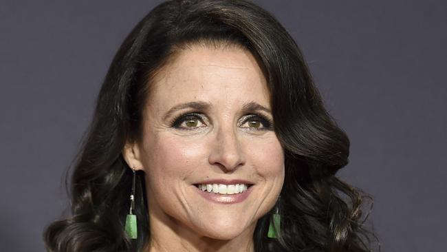 Julia Louis-Dreyfus has been diagnosed with breast cancer. Picture: AP